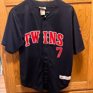 Navy Twins MLB Genuine Merchandise Apparel